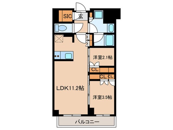 J.GRAN Court 品川西大井WESTの物件間取画像